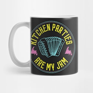 Kitchen Parties Are My Jam || Newfoundland and Labrador || Gifts || Souvenirs || Clothing Mug